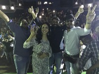 Keshava Movie Team Success Tour at Vizag